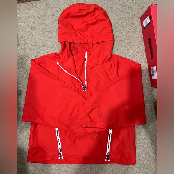 IVY PARK Red Orange Beyoncé Windbreaker - Picture 8 of 15